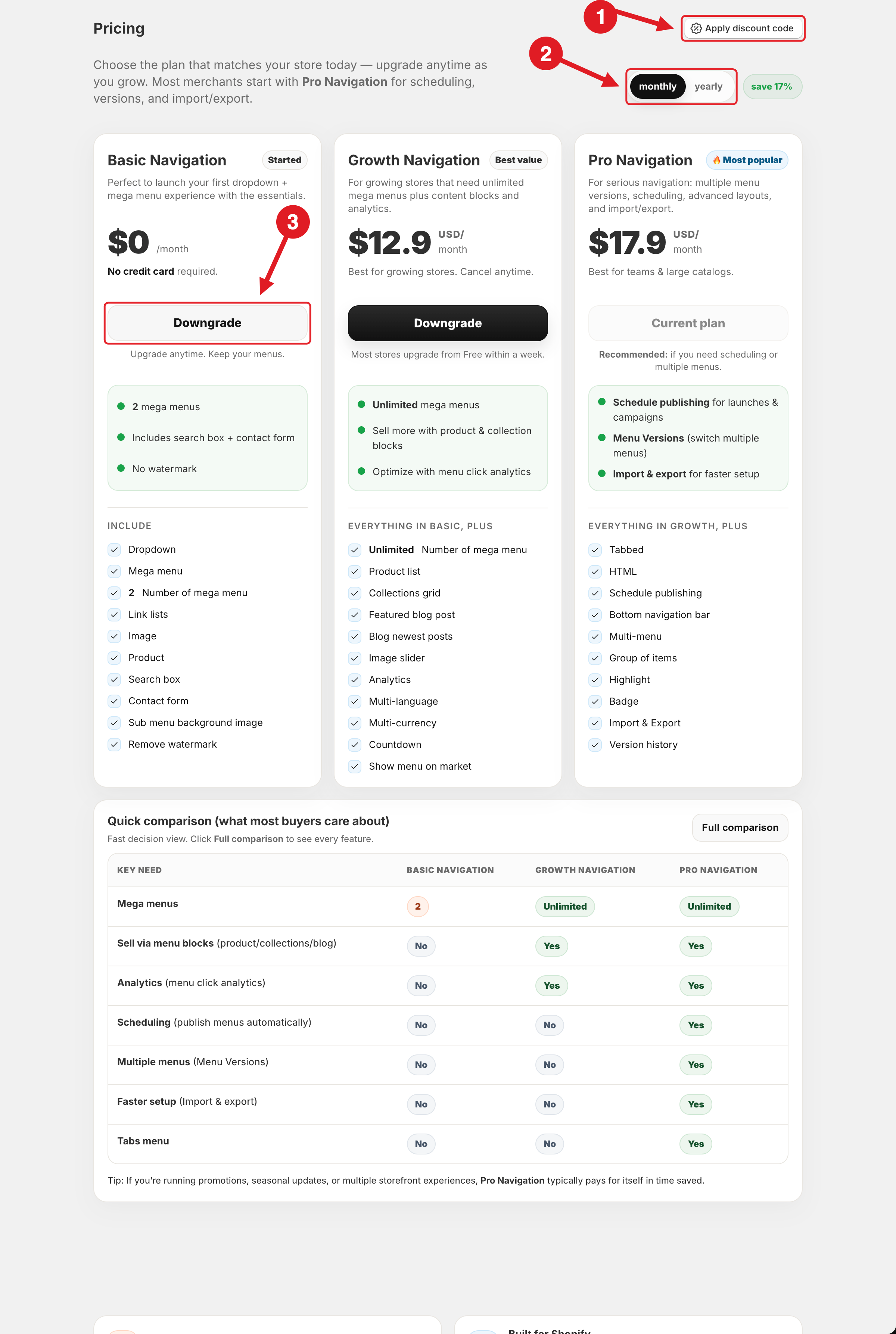 Pricing